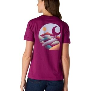 Carhartt Irvine Relaxed Fit Lightweight S/S Pocket Graphic C T-Shirt- Gooseberry